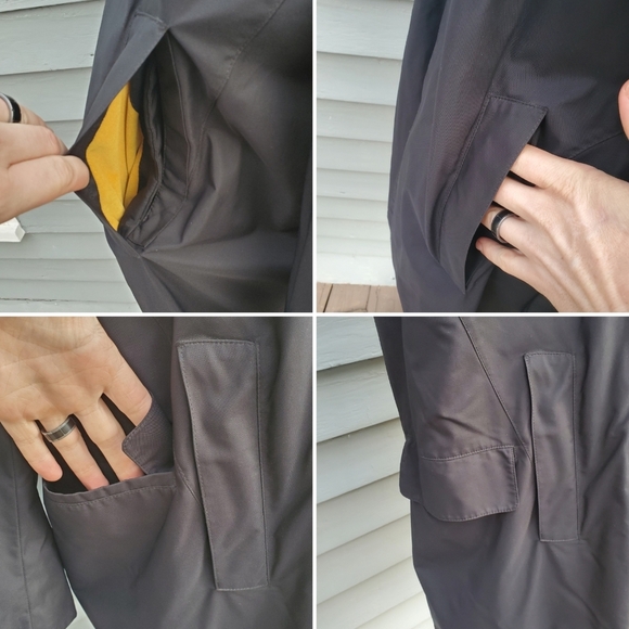 Loro Piana Italy x NetJets Luxury Black Storm System Twenty Trench Coat Overcoat - Picture 3 of 7